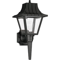 Polycarbonate One Light Outdoor Wall Lantern (with Bulbs)