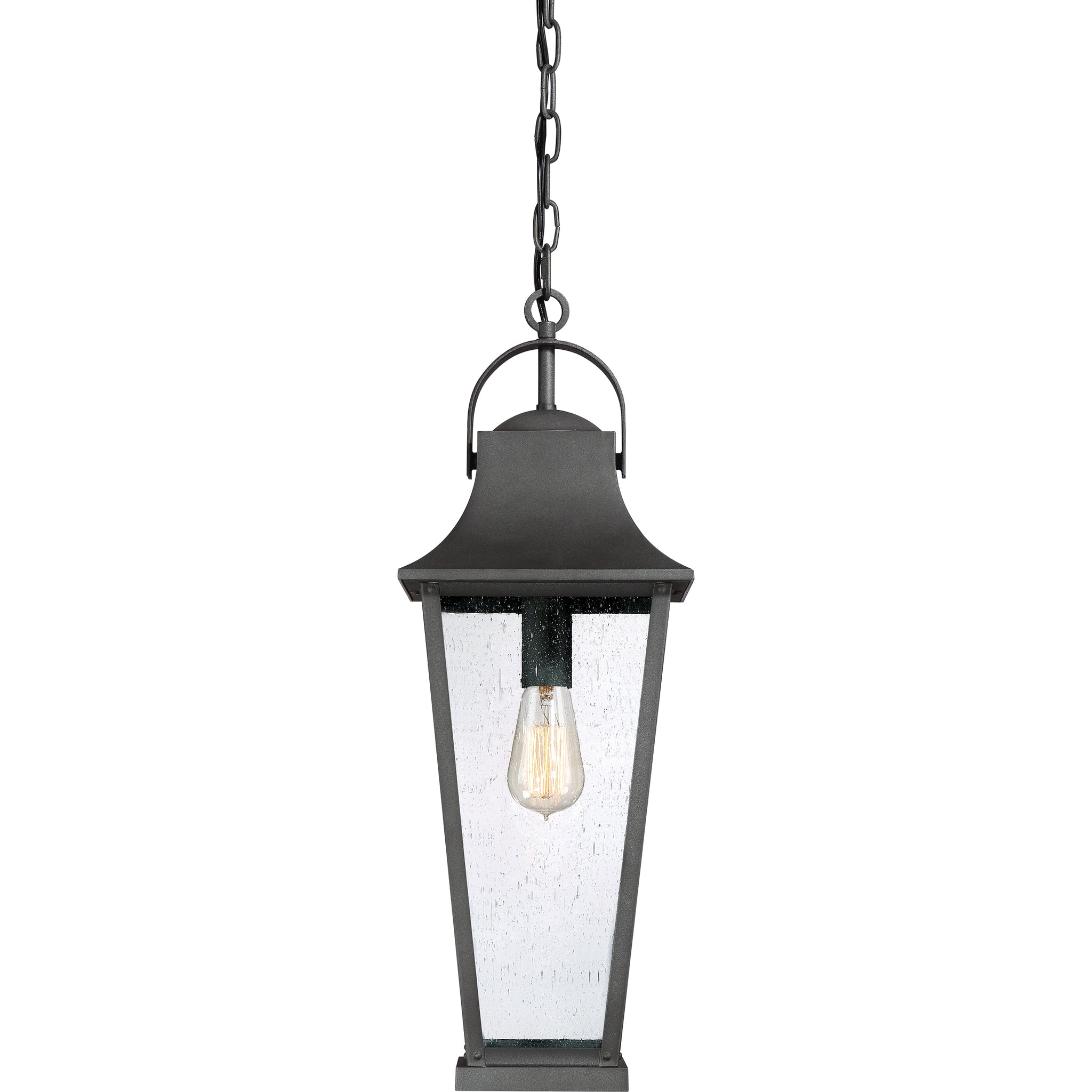 Galveston Outdoor Pendant Mottled Black