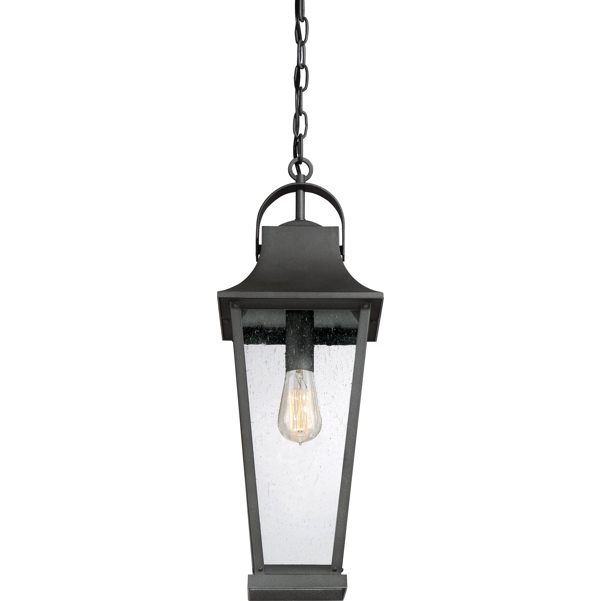 Galveston Outdoor Pendant Mottled Black