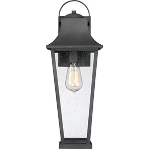 Galveston Outdoor Wall Light Mottled Black