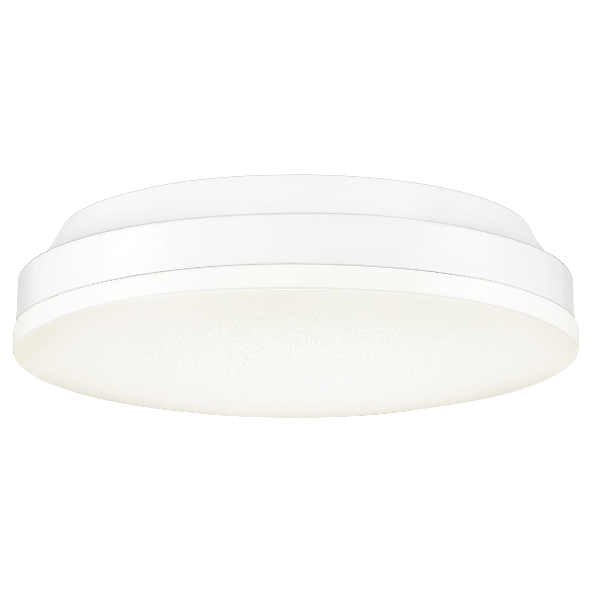 Glow Flush Mount White Lustre