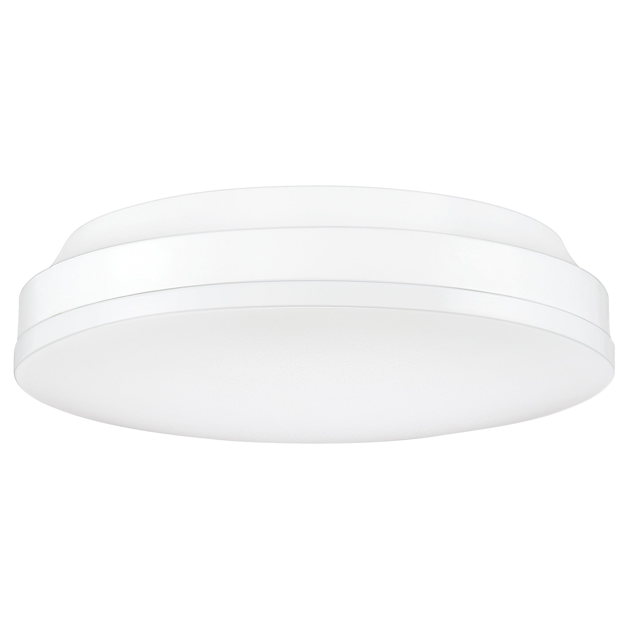 Glow Flush Mount White Lustre