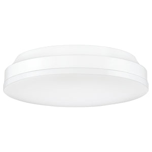 Glow Flush Mount White Lustre