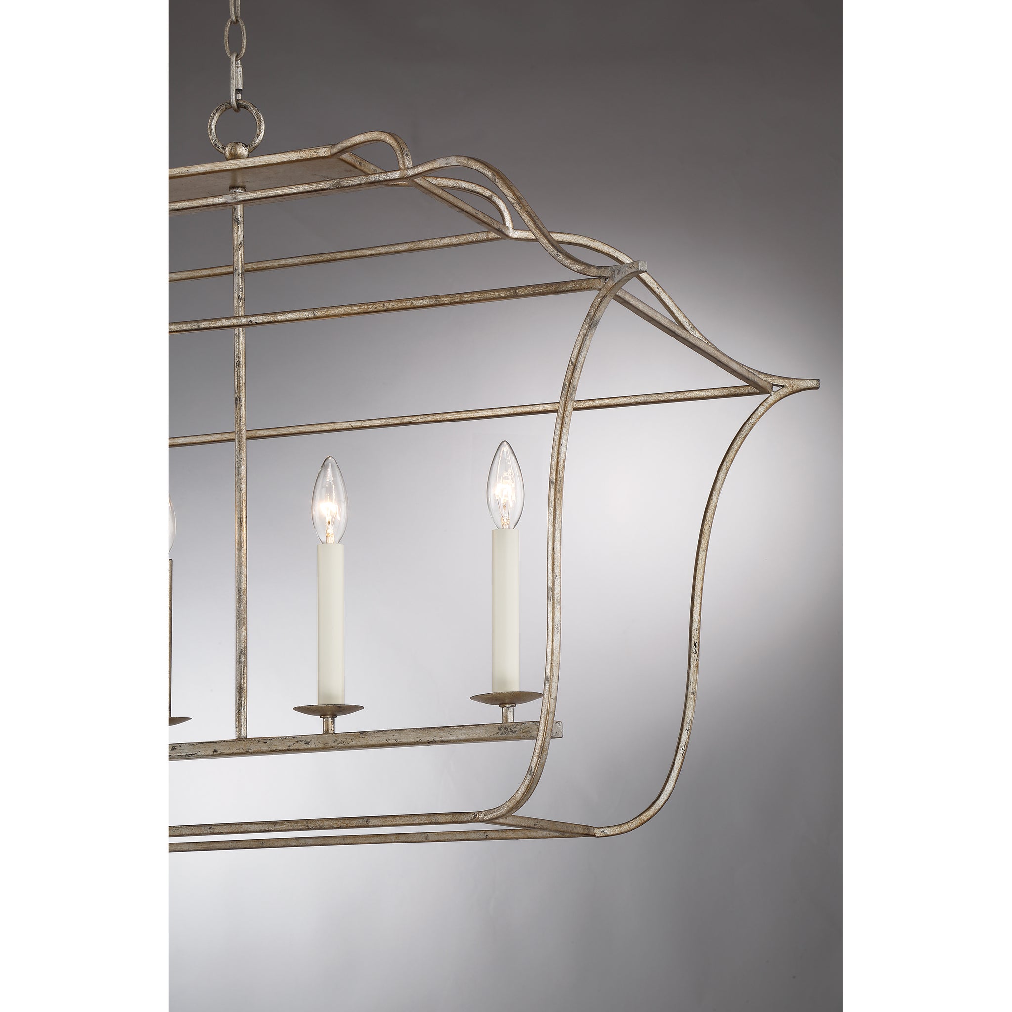 Gallery Linear Suspension Century Silver Leaf