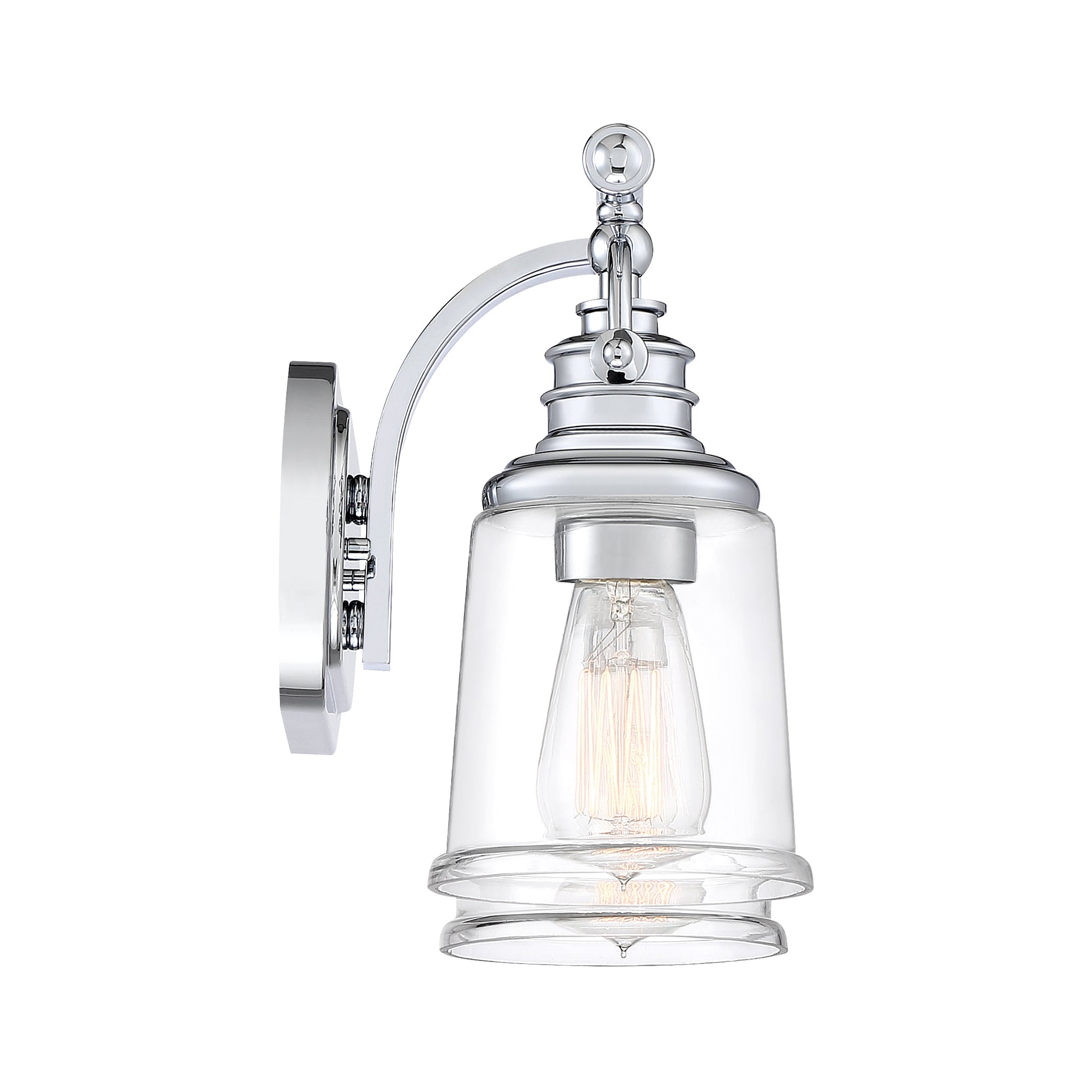 Grant Vanity Light Polished Chrome