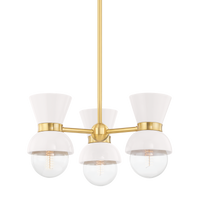 Gillian 3 Light Semi Flush Mount