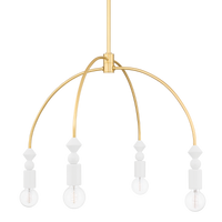 Flora 4 Light Chandelier