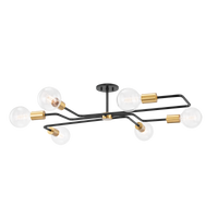 Jena 6 Light Semi Flush Mount