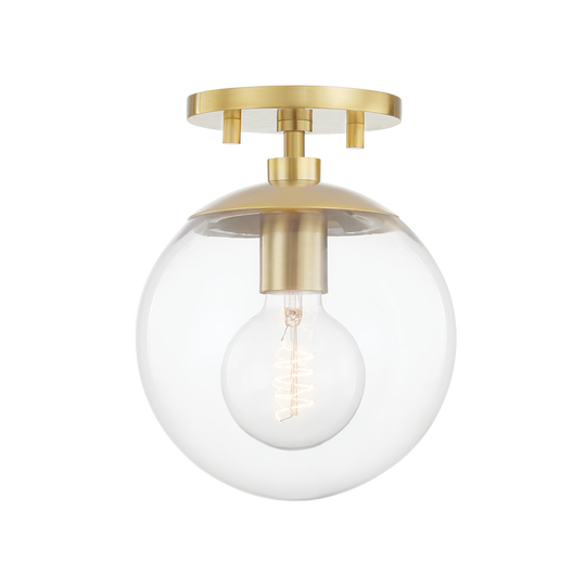 Meadow 1-Light Semi Flush Mount