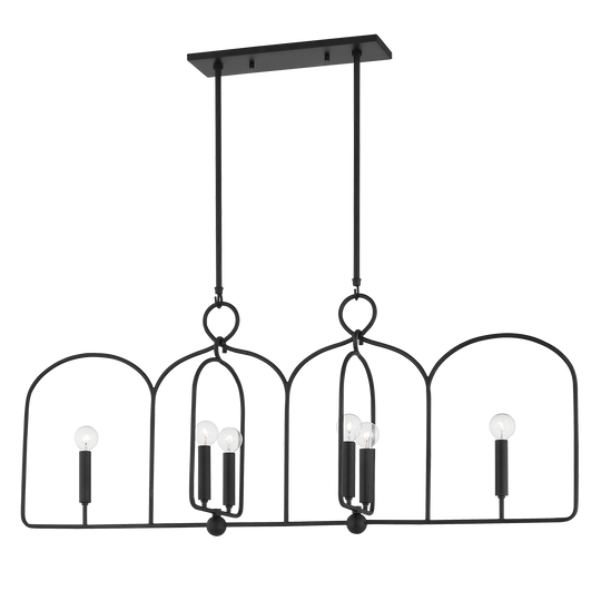 Mallory 6-Light Linear Suspension