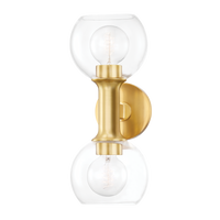 Leslie 2 Light Vanity Light