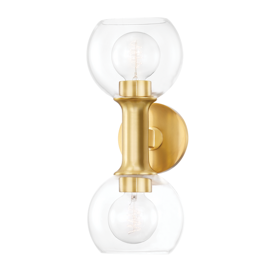 Leslie 2 Light Vanity Light