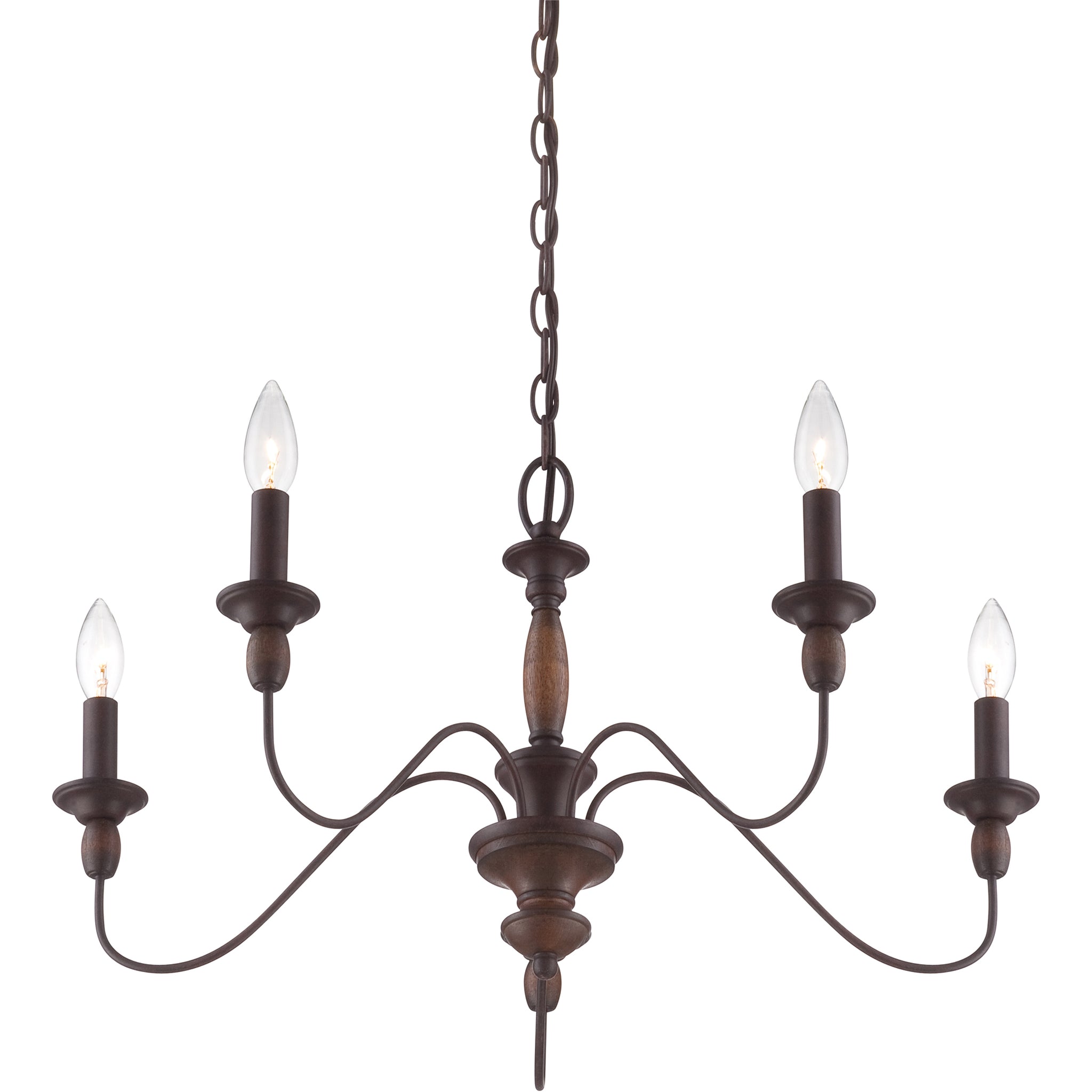 Holbrook Chandelier Tuscan Brown