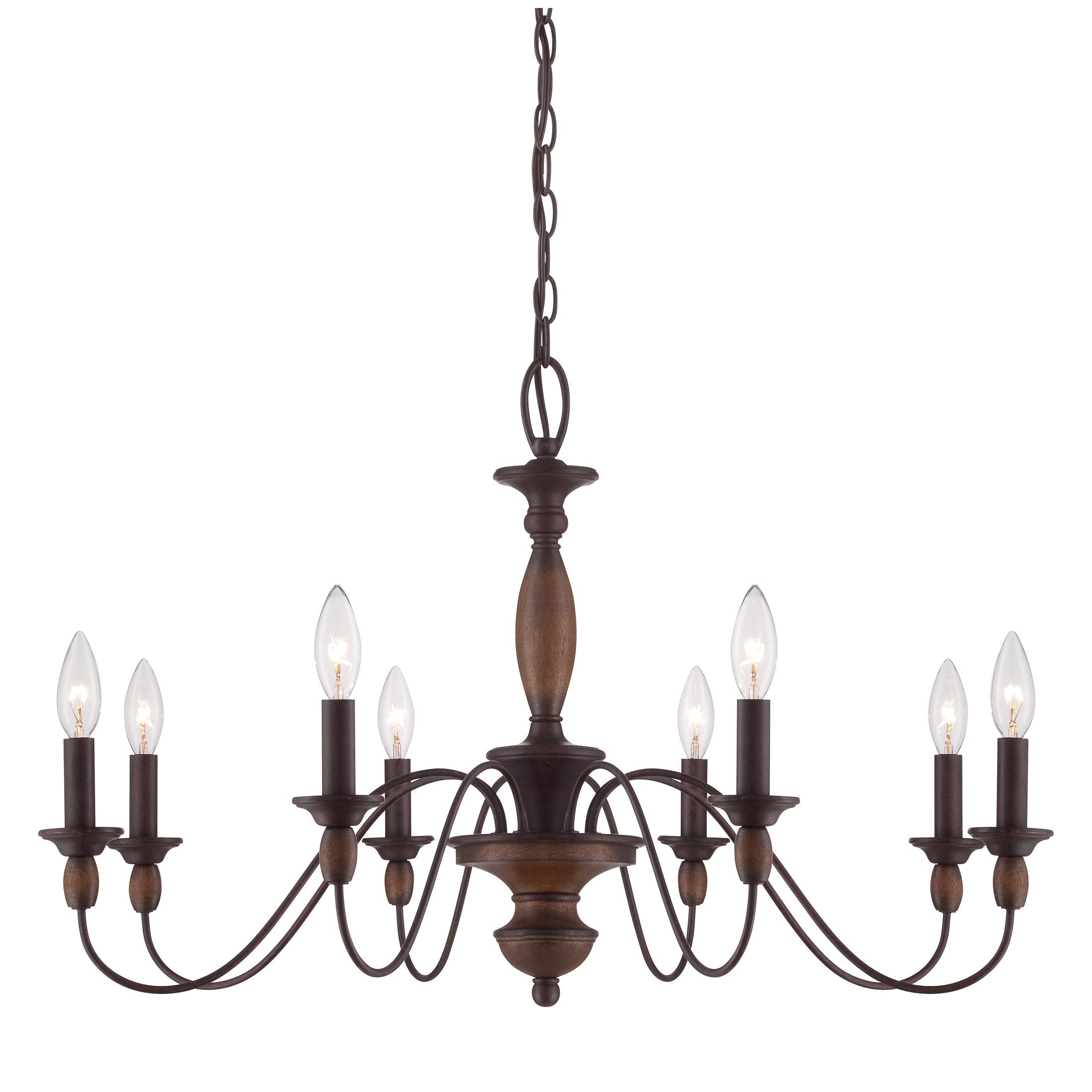 Holbrook Chandelier Tuscan Brown