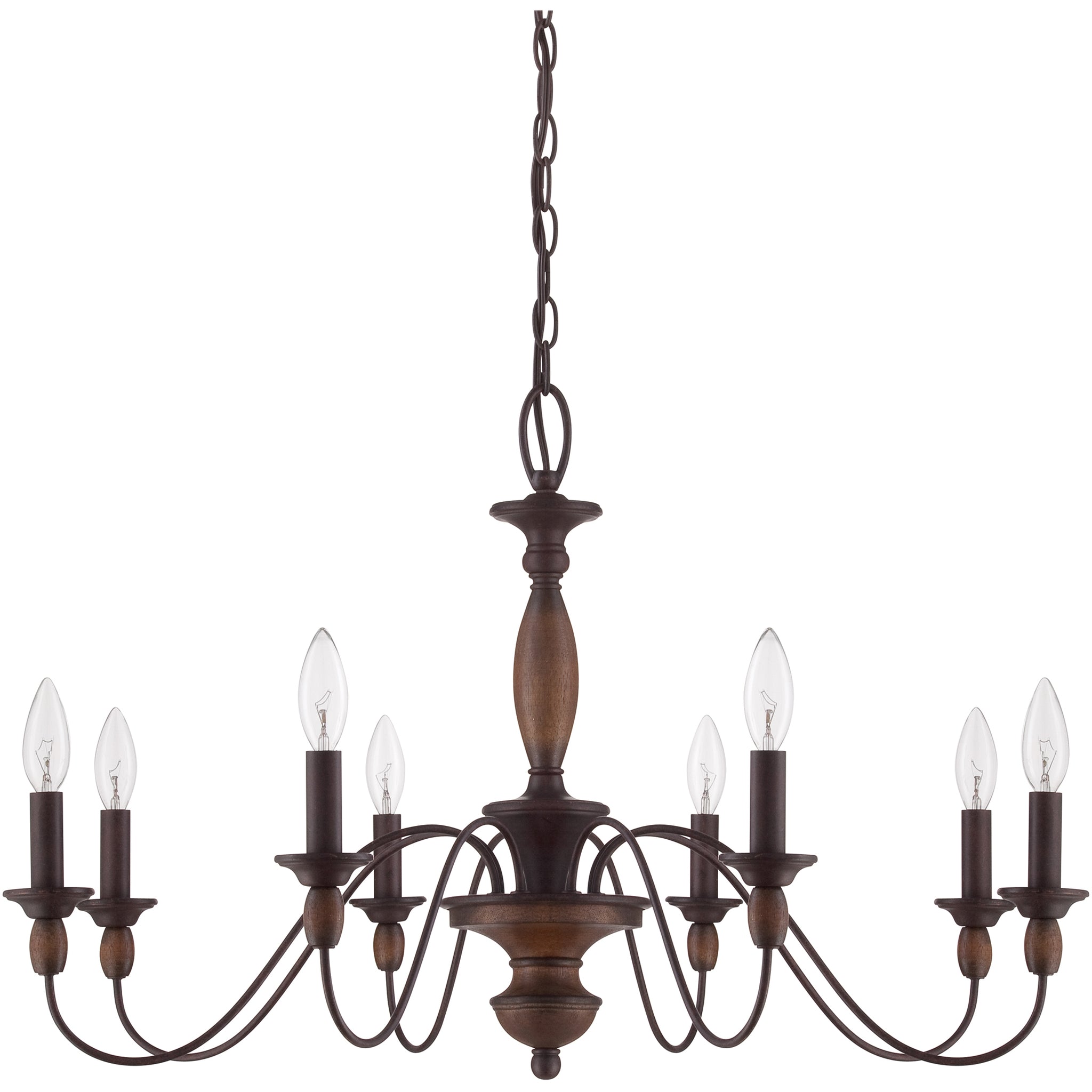 Holbrook Chandelier Tuscan Brown