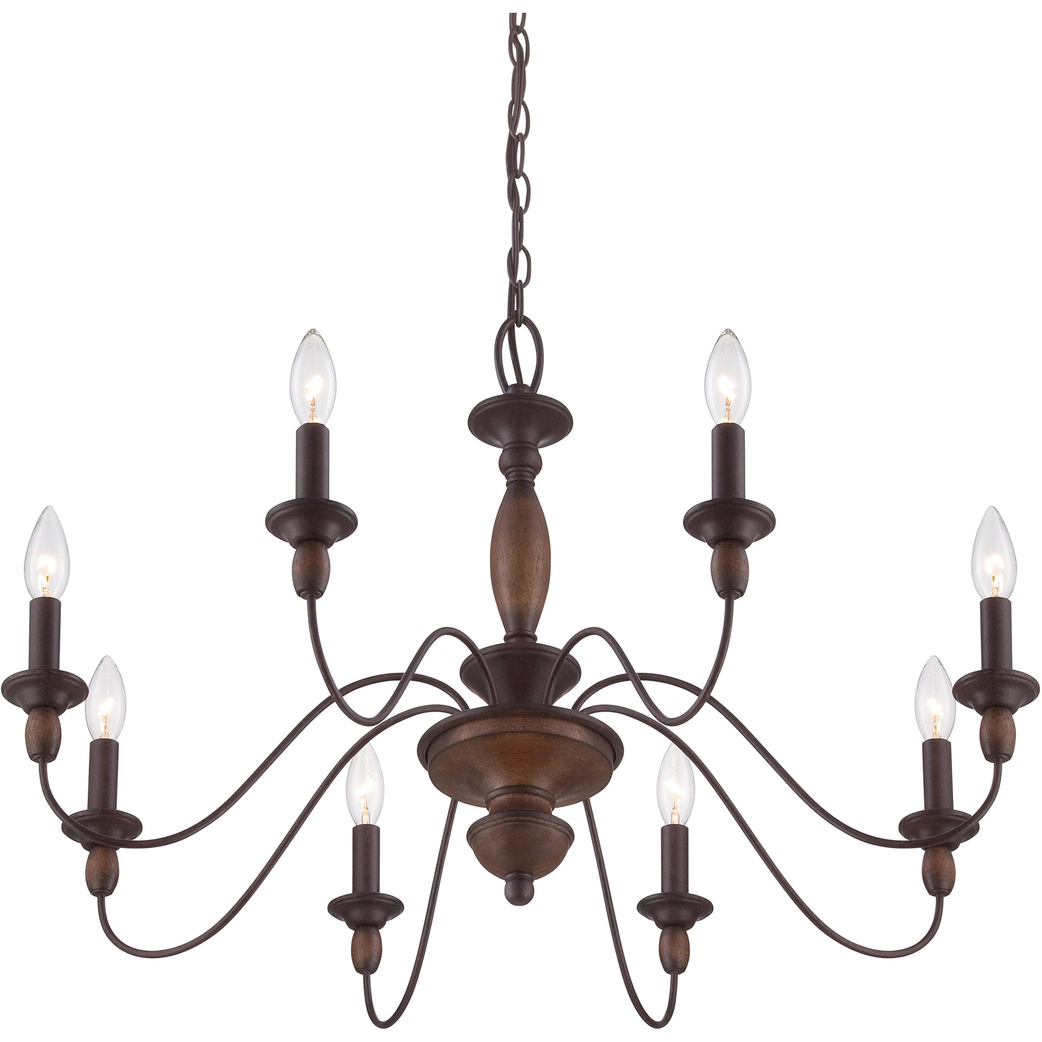 Holbrook Chandelier Tuscan Brown