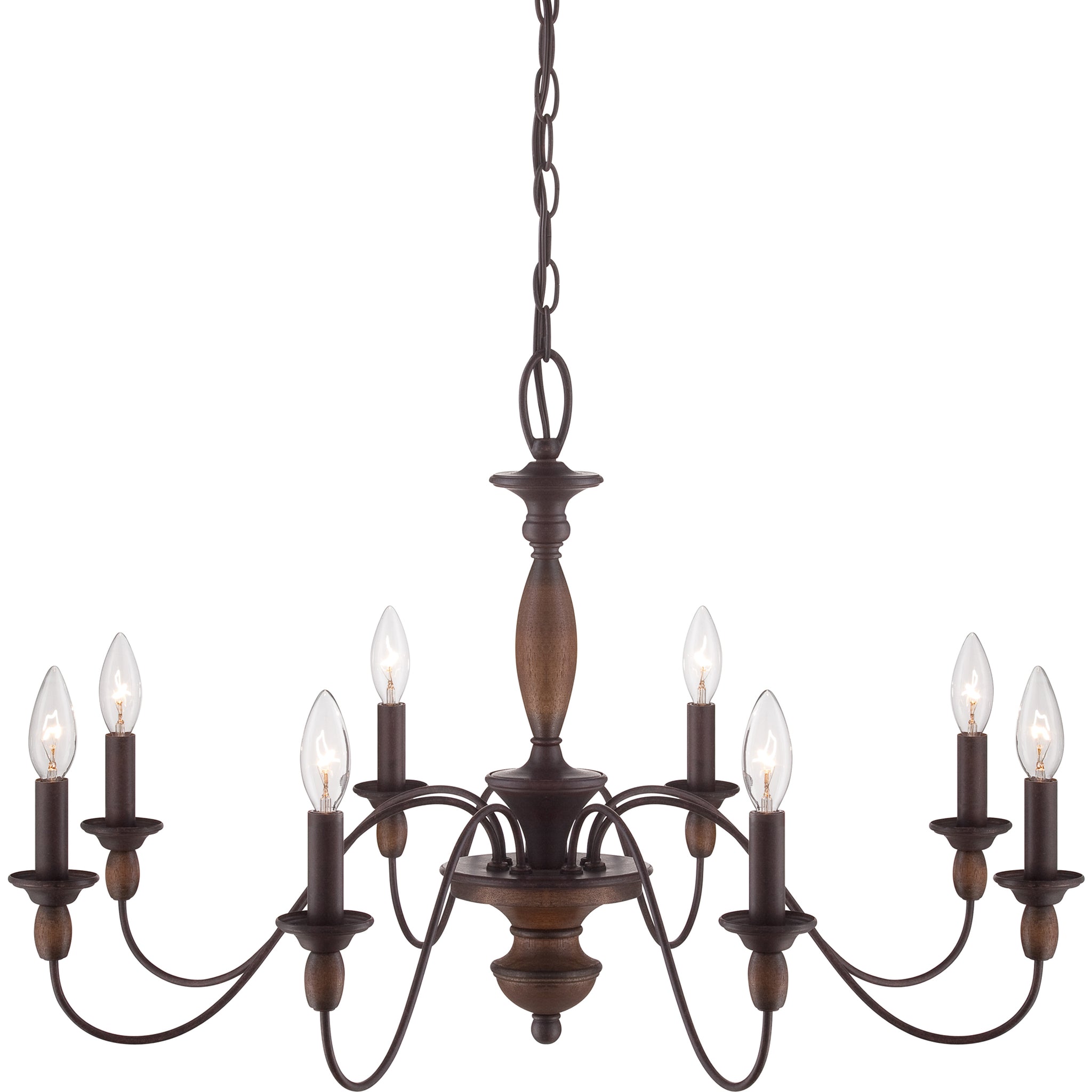 Holbrook Chandelier Tuscan Brown