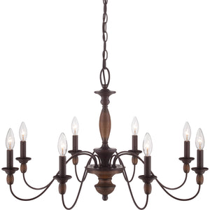 Holbrook Chandelier Tuscan Brown