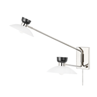Whitley 2-Light Swing Arm (Plug-In)