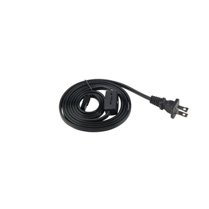 6ft Power Cord with Roll Switch for Line Voltage Puck Light