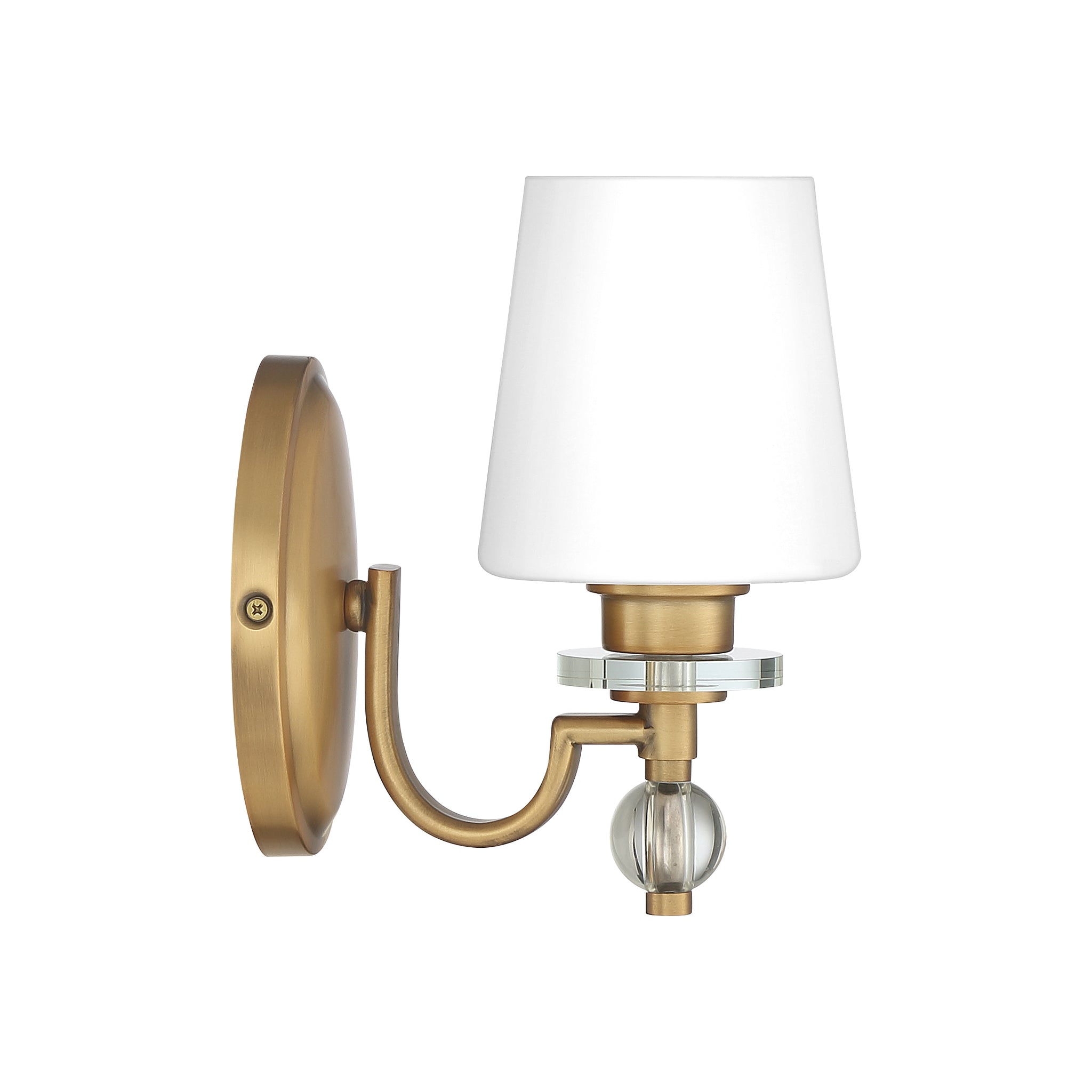 Hollister Sconce Weathered Brass