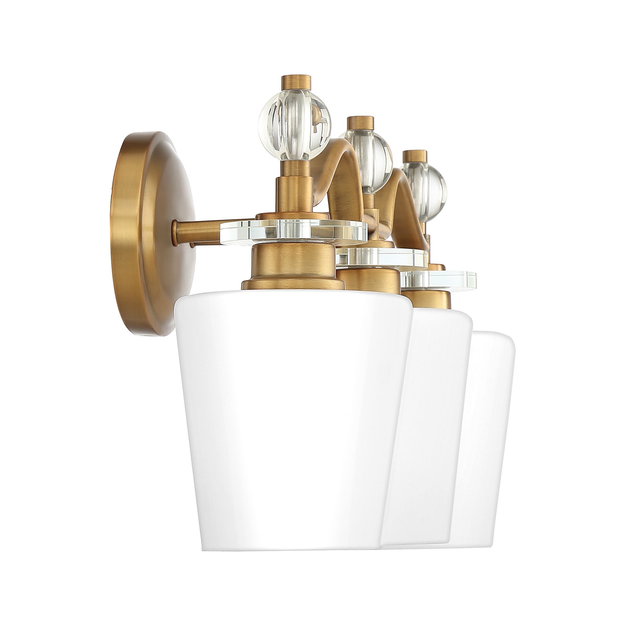 Hollister Vanity Light Weathered Brass