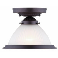 Halophane Semi Flush Mount