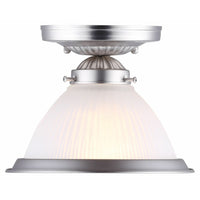 Halophane Semi Flush Mount