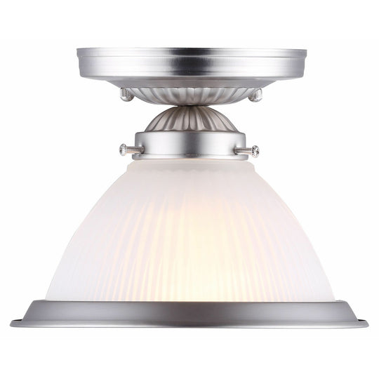 Halophane Semi Flush Mount