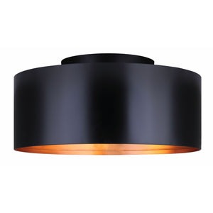 Oxyura Flush Mount Black