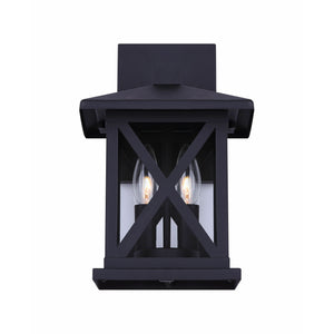 Elm Outdoor Wall Light Black