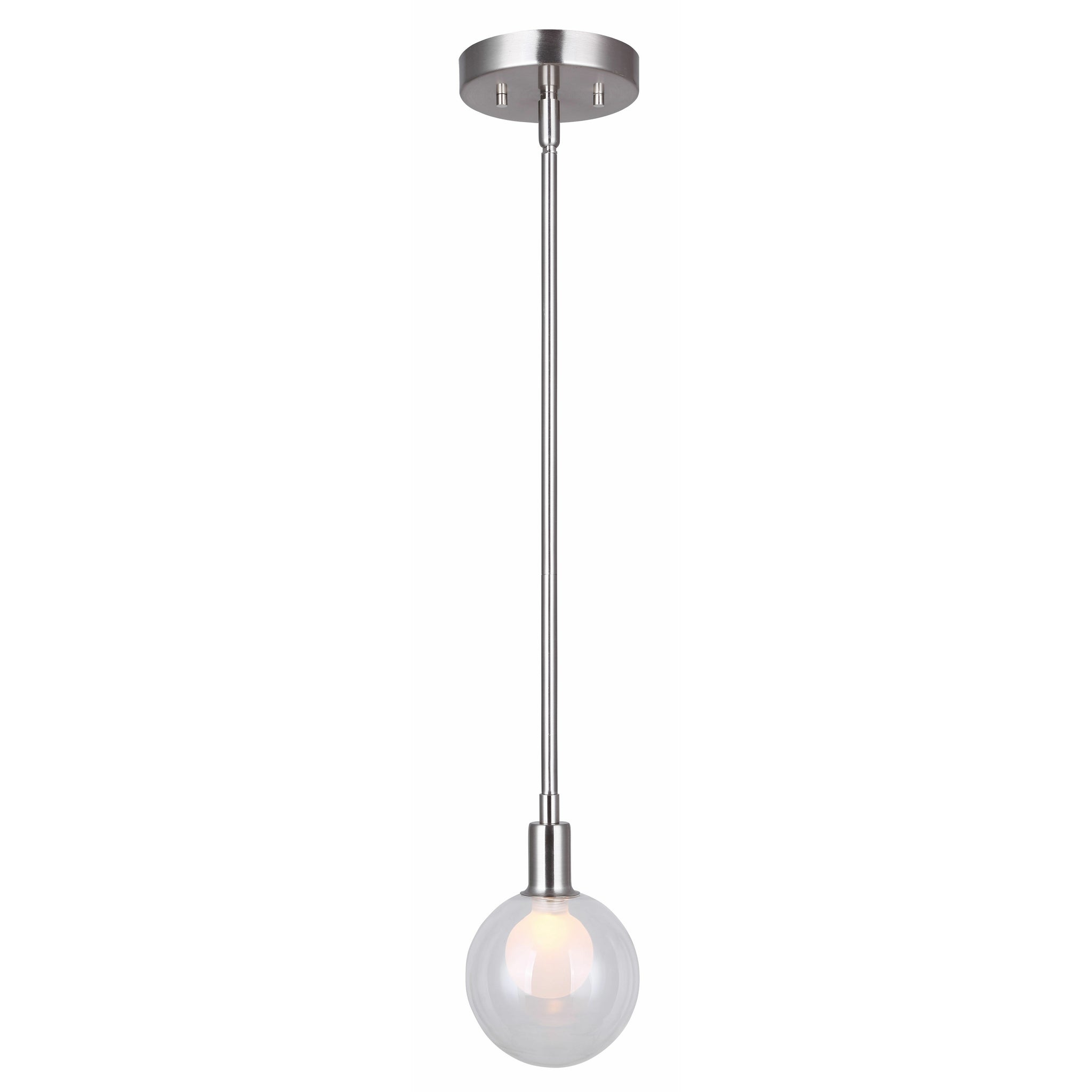 Healey Mini Pendant Brushed Nickel