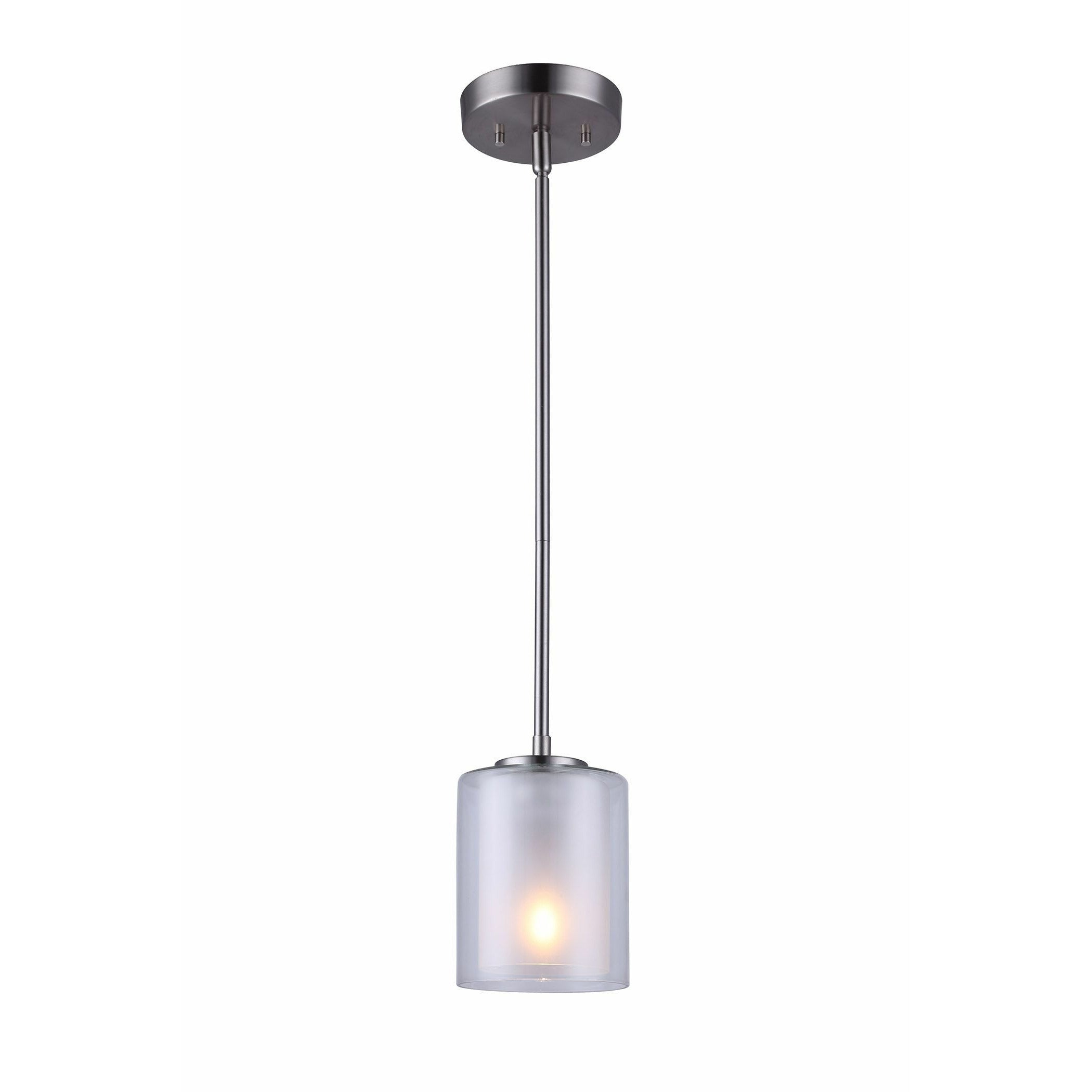 Bay Mini Pendant Brushed Nickel