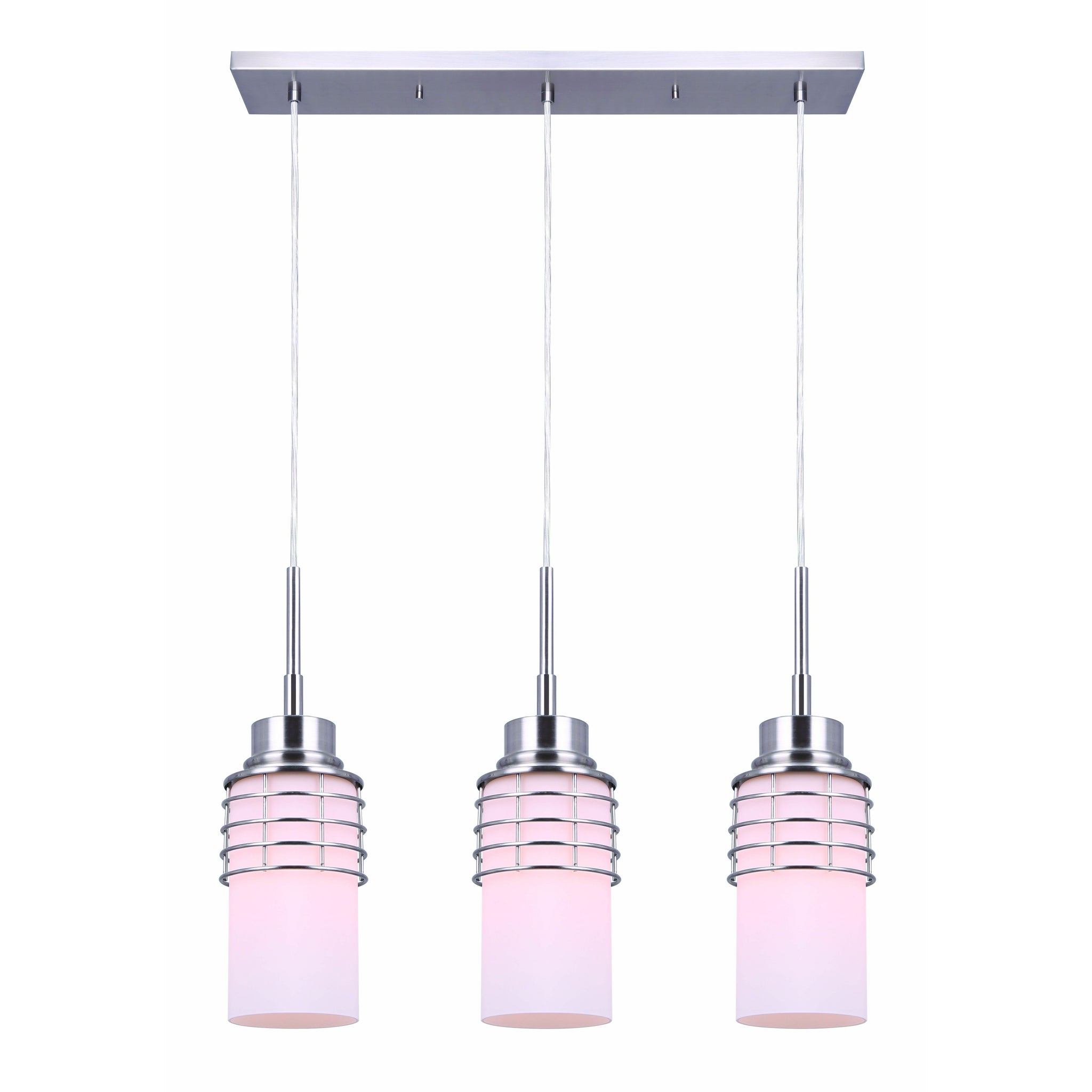 Ashby Linear Suspension Brushed Nickel