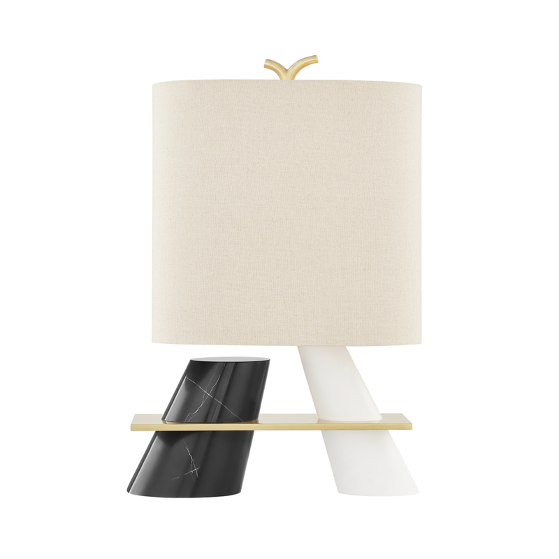 Traverse Table Lamp Aged Brass