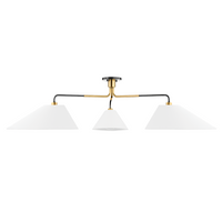 Duo 3-Light Chandelier