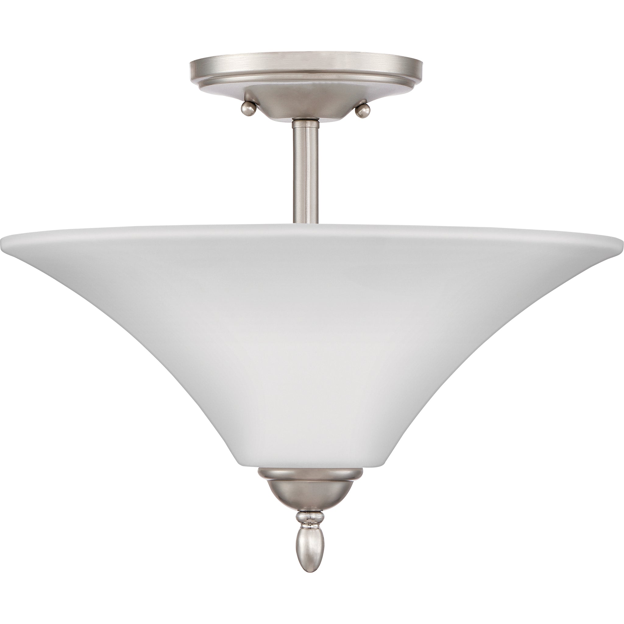 Kingfield Semi Flush Mount Brushed Nickel