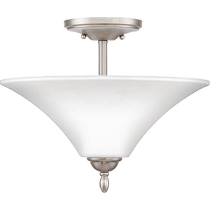 Kingfield Semi Flush Mount Brushed Nickel