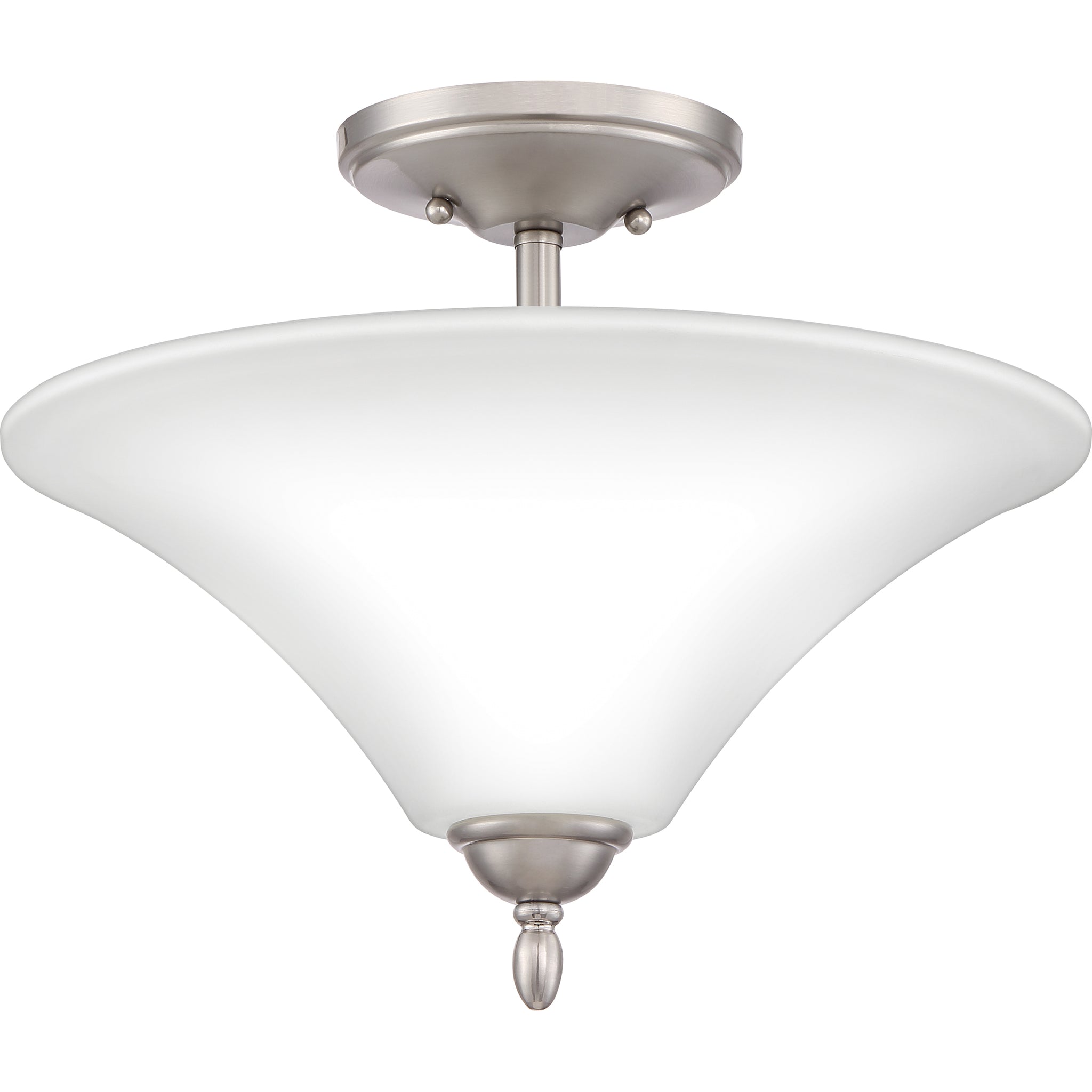 Kingfield Semi Flush Mount Brushed Nickel