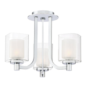 Kolt Semi Flush Mount Polished Chrome