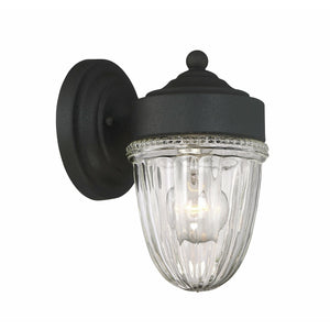 Exterior Collections Outdoor Wall Light Textured Black