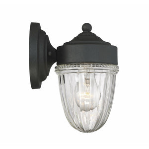 Exterior Collections Outdoor Wall Light Textured Black