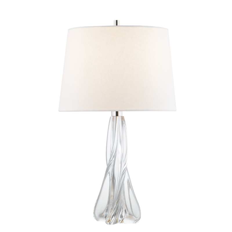 Archer Table Lamp Polished Nickel