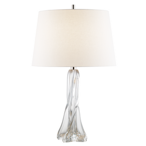 Archer Table Lamp Polished Nickel