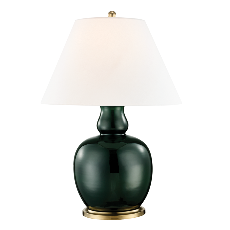 Tang Table Lamp Imperial Green