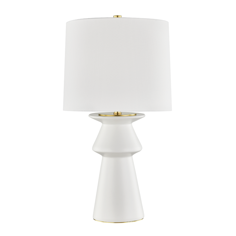 Amagansett Table Lamp Ivory