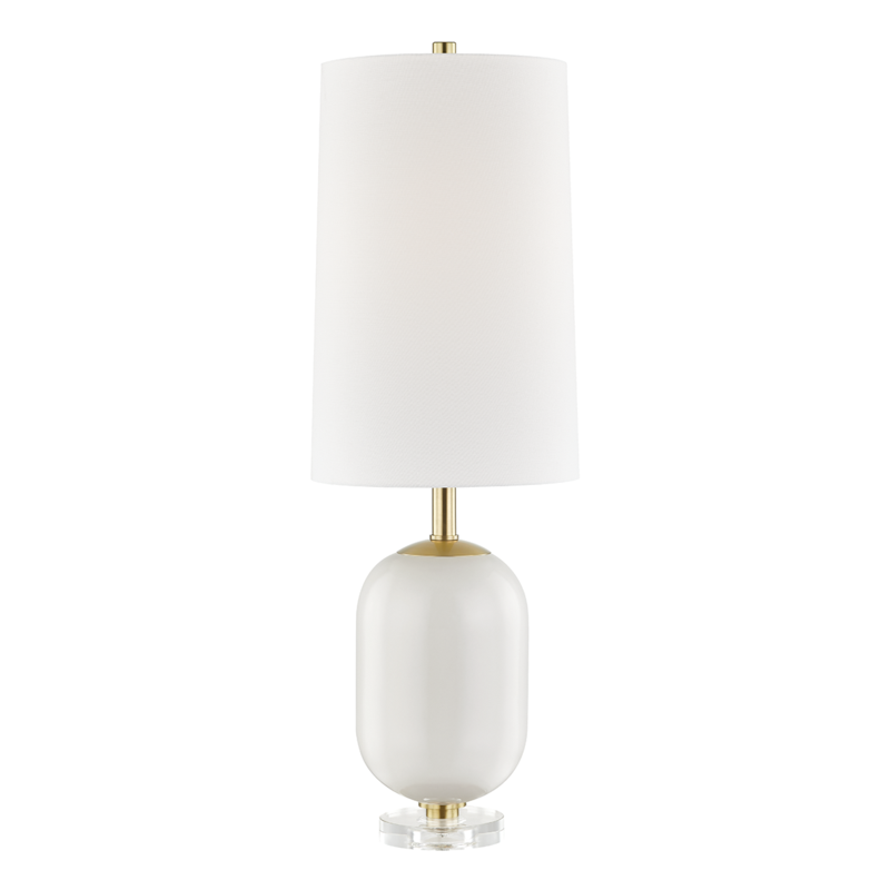 Mill Neck Table Lamp Ivory
