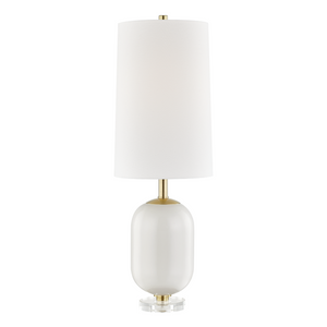 Mill Neck Table Lamp Ivory