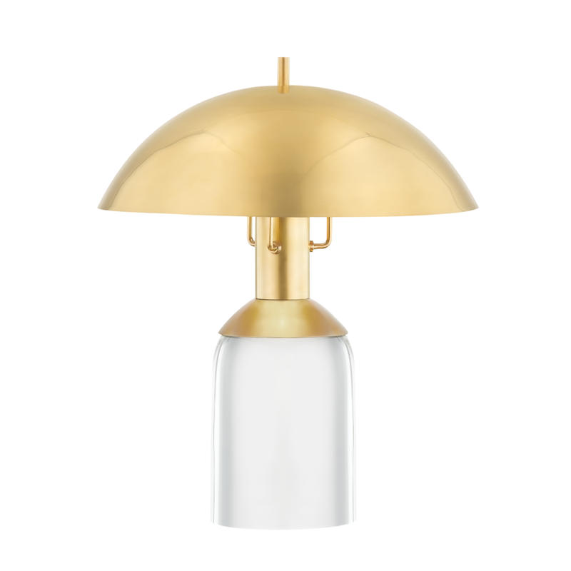 Bayside Table Lamp Aged Brass