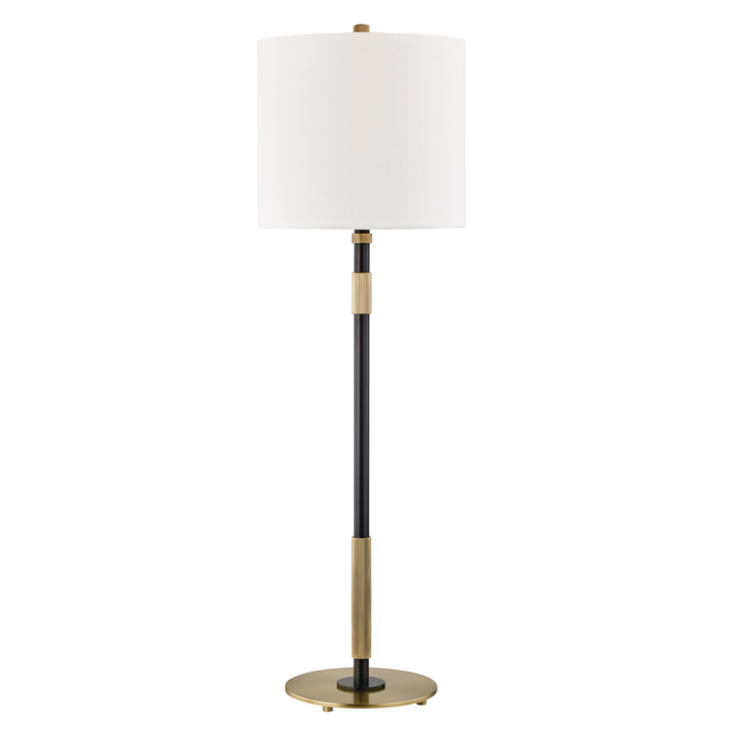 Bowery Table Lamp Aged Old Bronze